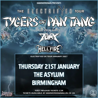 Tygers of Pan Tang - Birmingham