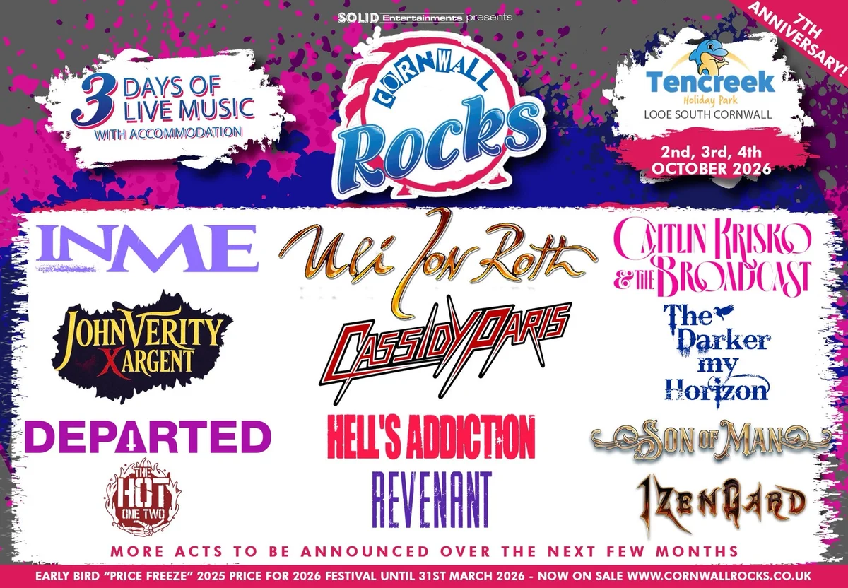 Cornwall Rocks 2026