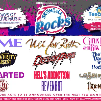 Cornwall Rocks 2026