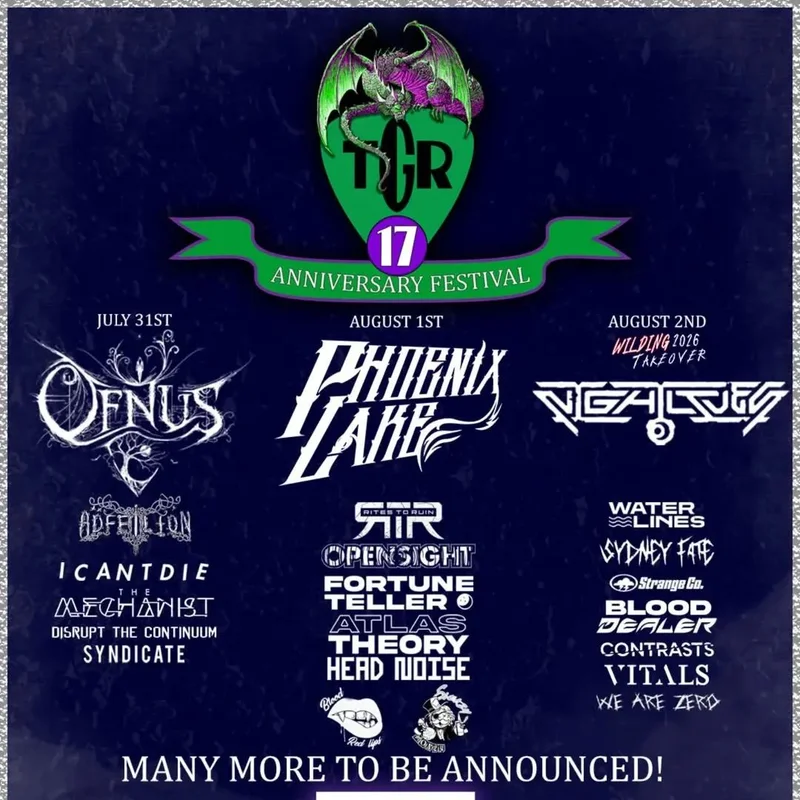 TGR17: The Green Rooms Anniversary Open Air Festival