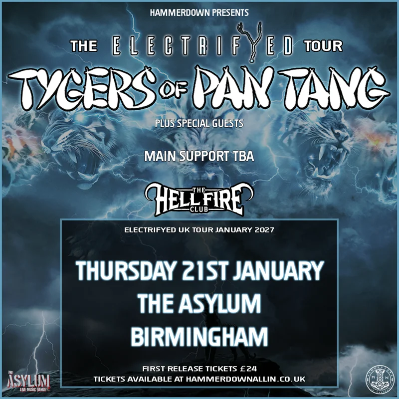 Tygers of Pan Tang - Birmingham