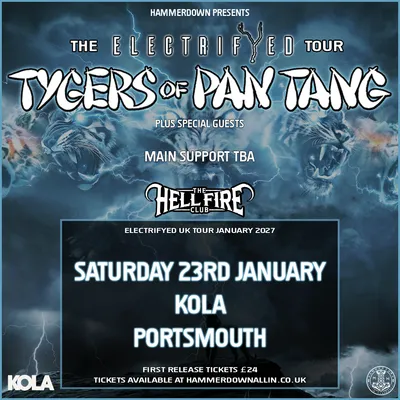 Tygers of Pan Tang - Portsmouth